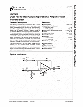 DataSheet LMV422 pdf